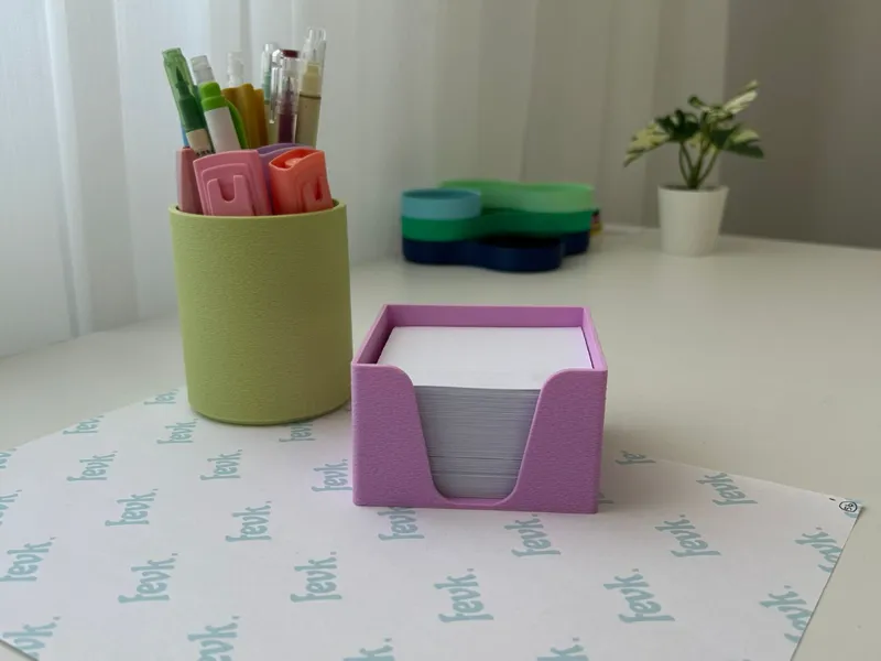 Block Note Holder (8x8)
