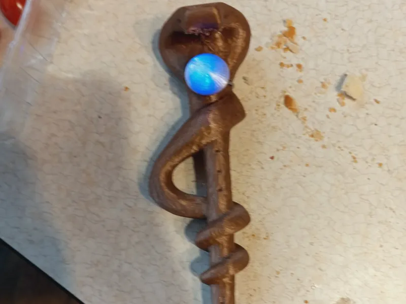 Snake Scepter With LED lights