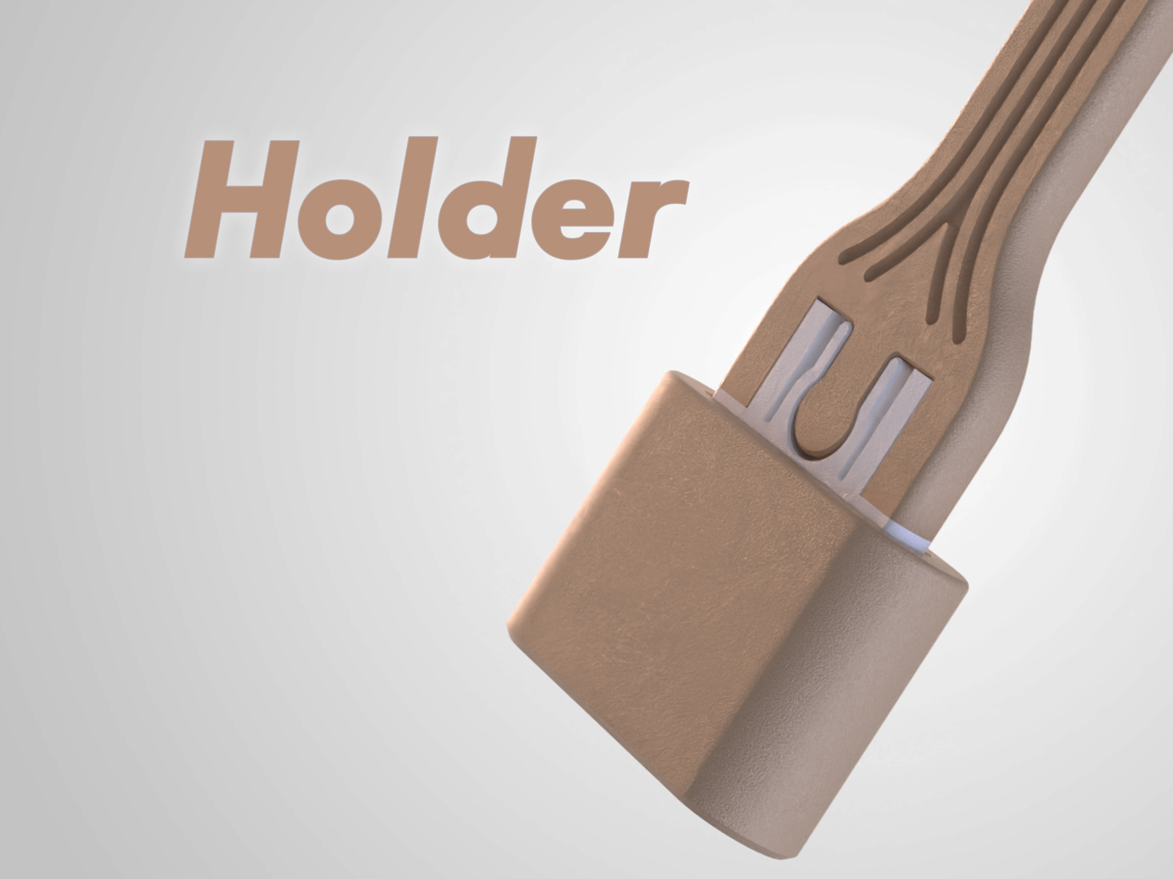 Miniatura 7 do modelo 3D Elegant Interchangeable Scraper