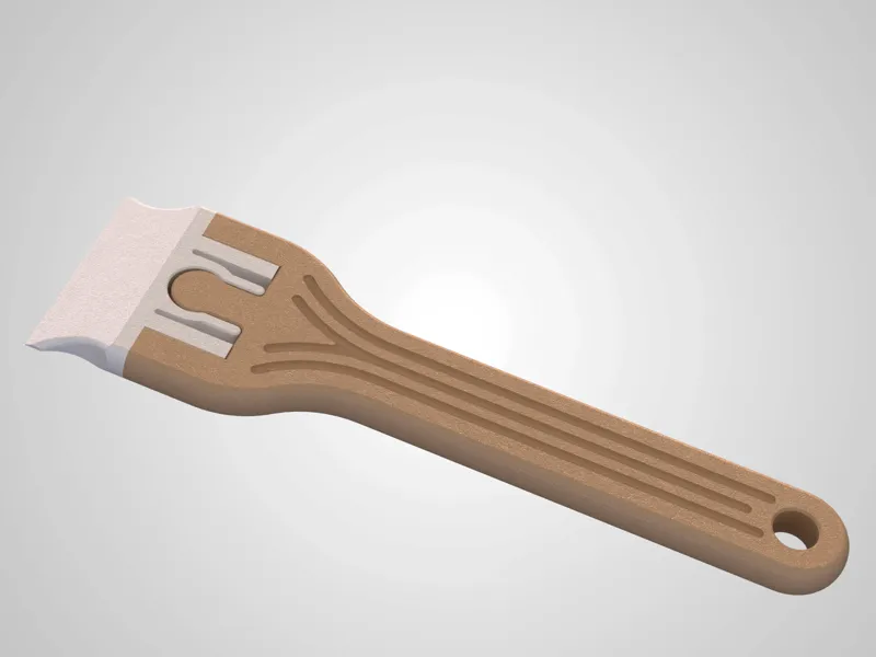 Elegant Interchangeable Scraper