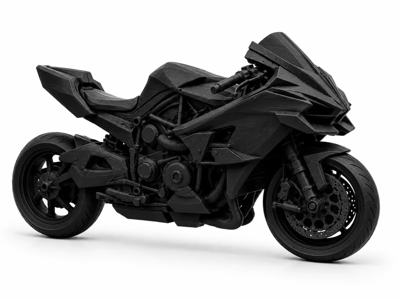 Kawasaki Ninja H2R Inspired Motorcycle