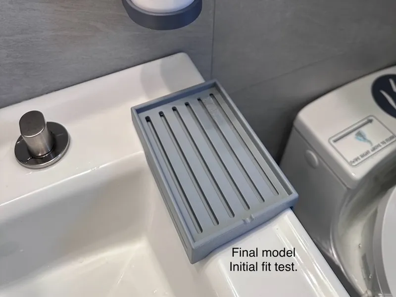 Kohler K-2358-8 Archer Sink - Molded Water Catcher