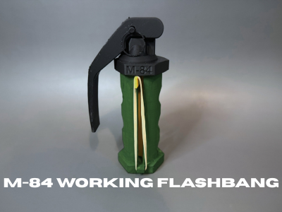 M-84 Working Flashbang, 80+ Decibels!