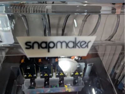 Snapmaker U1 PopCap Door Prop With Logo