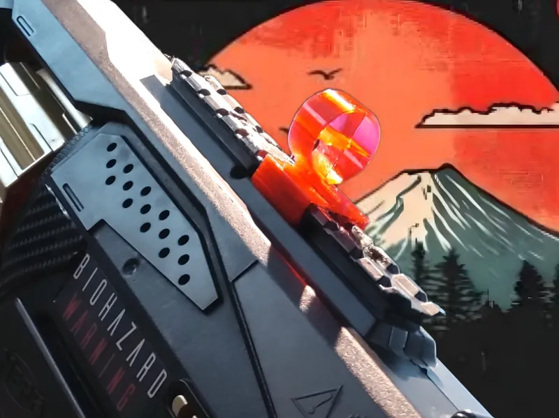 Nerf Gun Minimalistic QuickSight