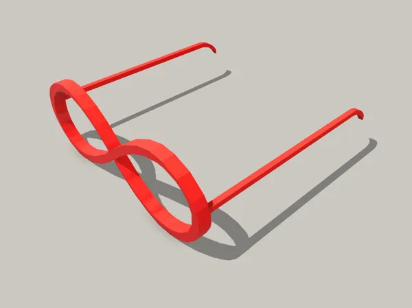 Lunettes symbole infini