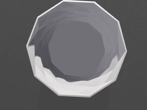 Spral Poly Vase