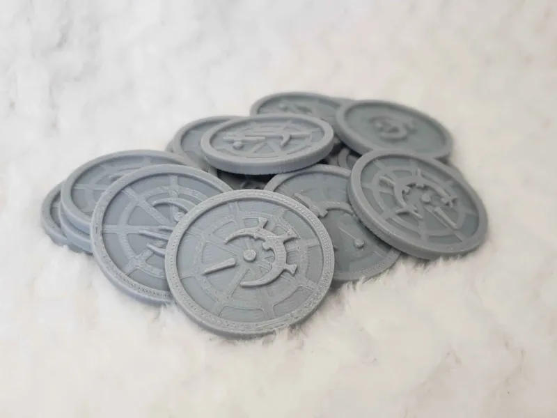Mistborn Allomantic Metal Coins