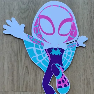 Ghosty (from Spidey) WallArt 2D