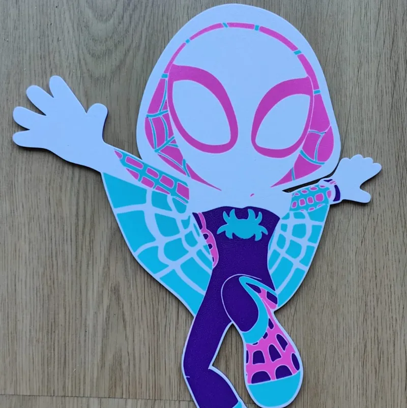 Ghosty (from Spidey) WallArt 2D