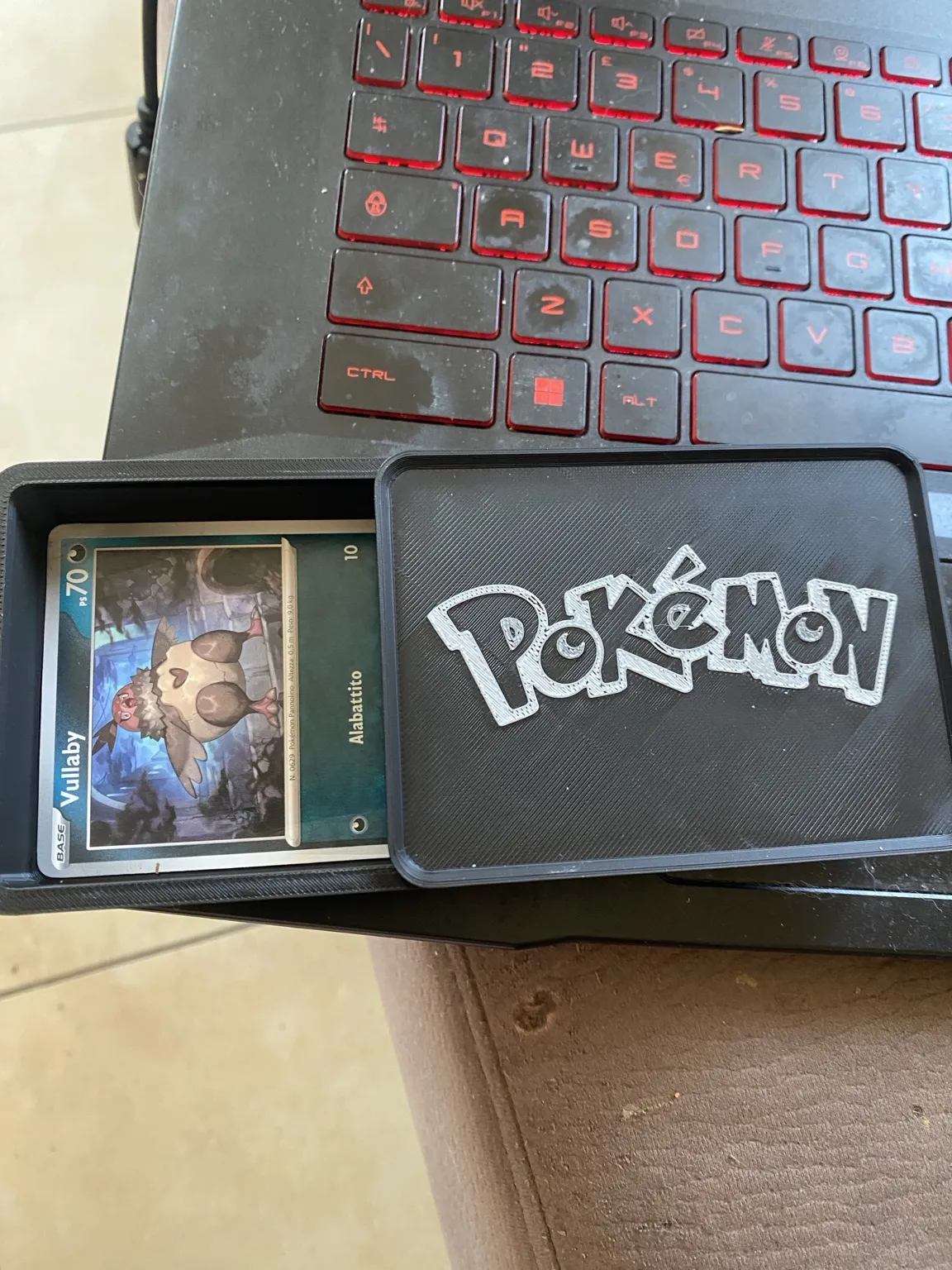 Pokémon Card Storage Box | Sliding Case 30 Cards view 2