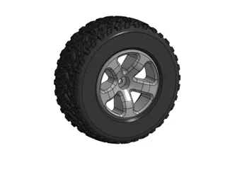 RC Slash Off Road, Snow, and Slick Tires