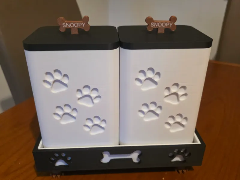 kit barattoli compagni animali raccogli tutto!