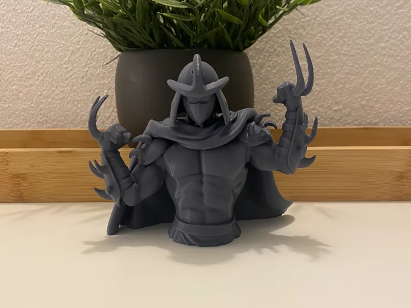 Shredder Cartoon 80s