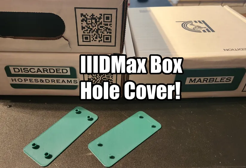Cache pour boîte de rangement IIIDMax