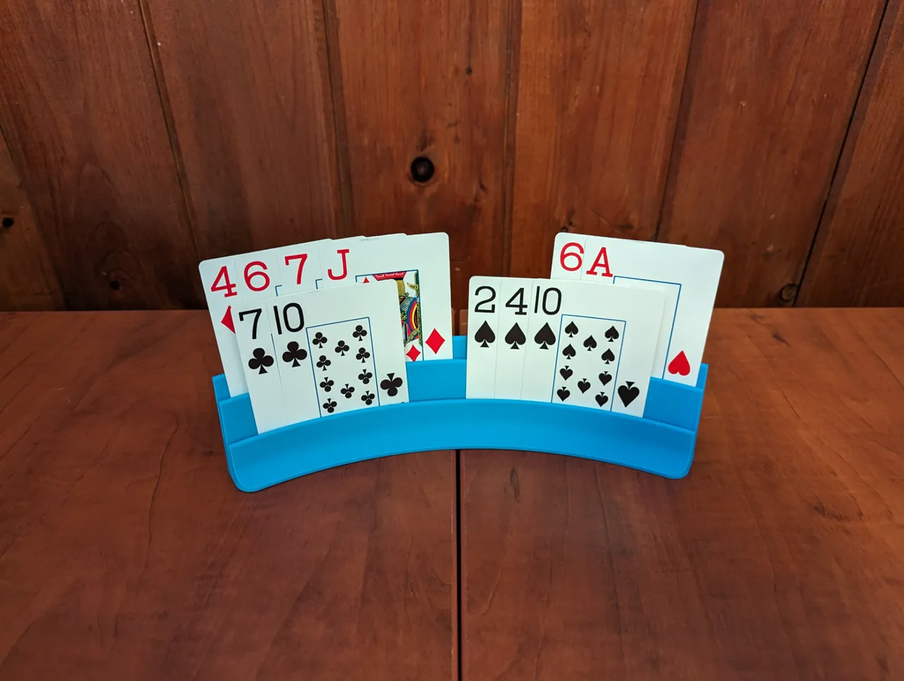 Playing Card Holder - Now with up to 3 rows view 2