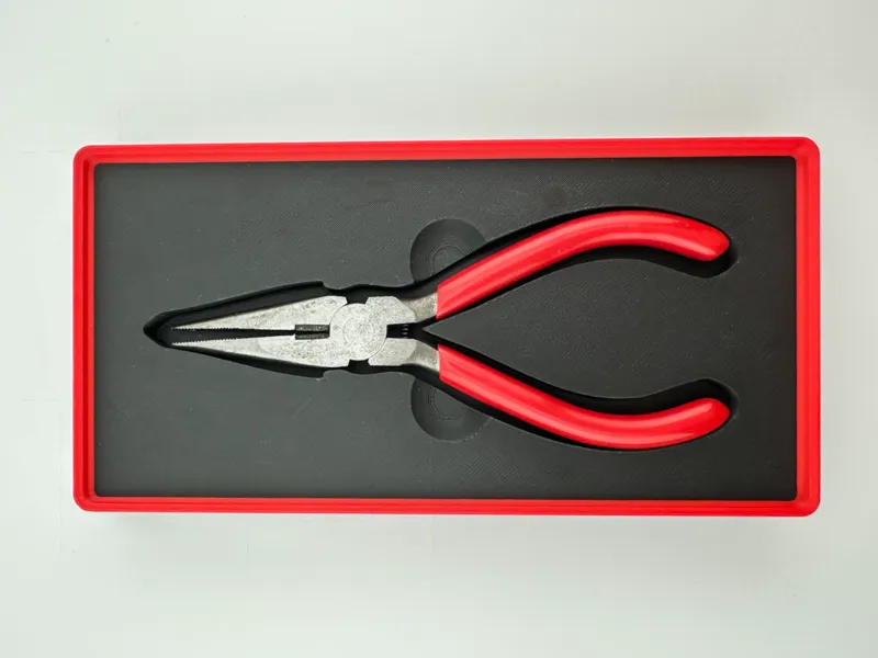 5 Inch Needle Nose Pliers Gridfinity (SGS)