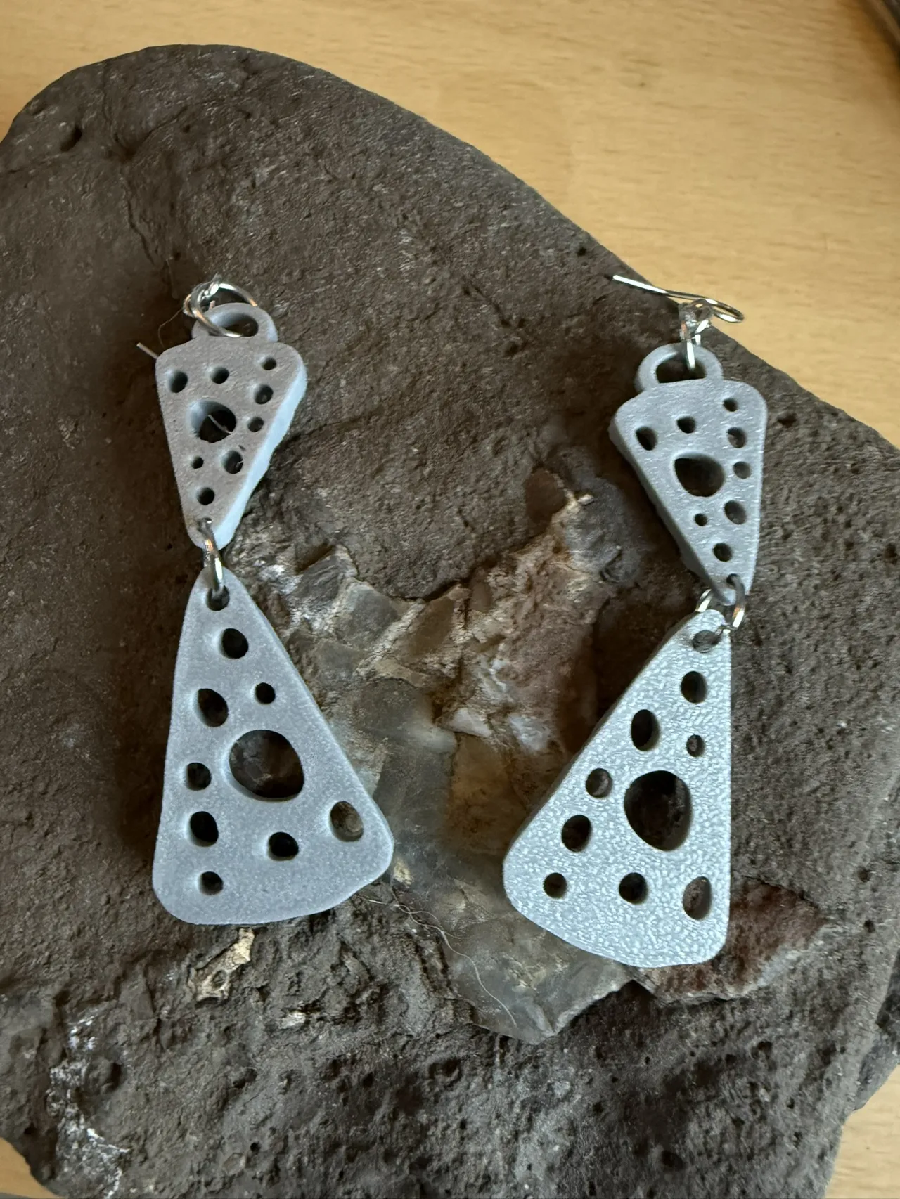 Crater Pops earrings view 3