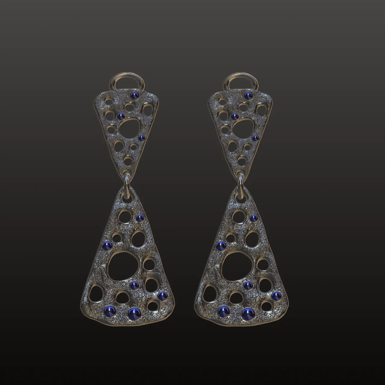 Crater Pops earrings view 4