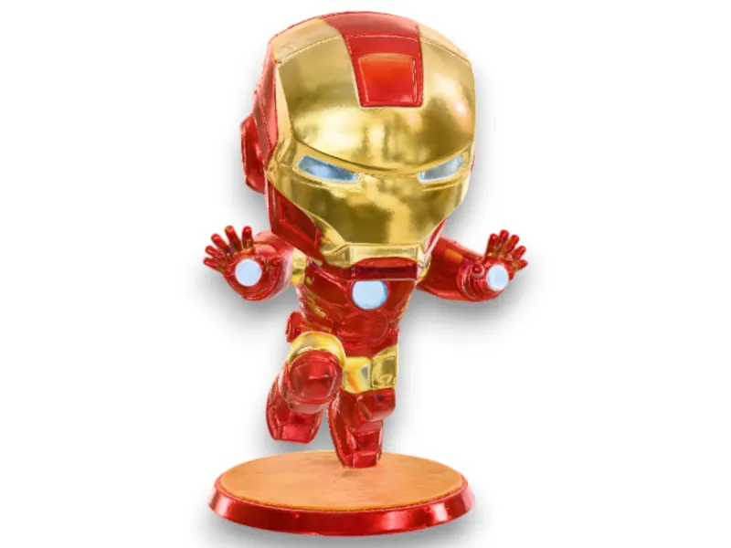 Iron Man Chibi Volando