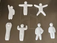 Meccha Chameleon Characters - 7 Figure Set