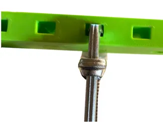 Festool guide rail double clamp holder