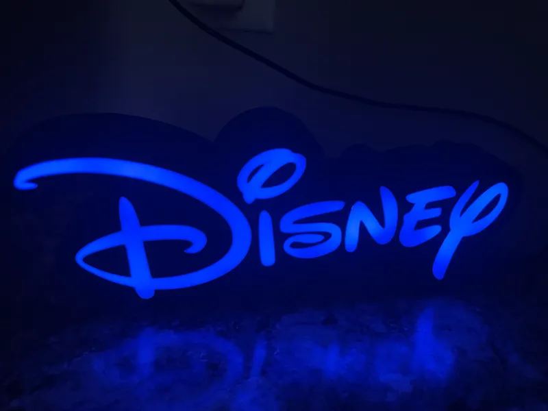 Disney Logo Lightbox