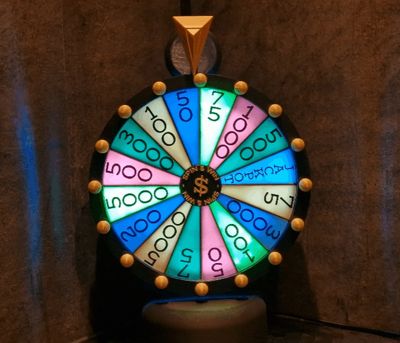 Wheel of Fortune - With LED Light
