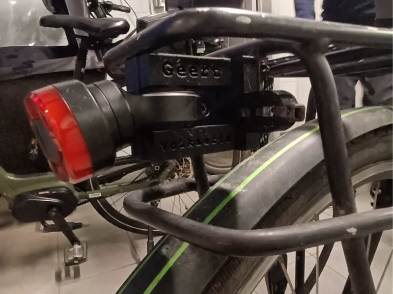 Bicycle Tail Light Adapter
