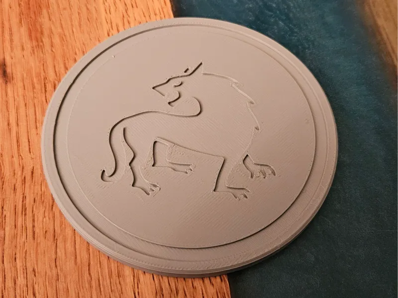 Saxony Empire Scythe Coaster