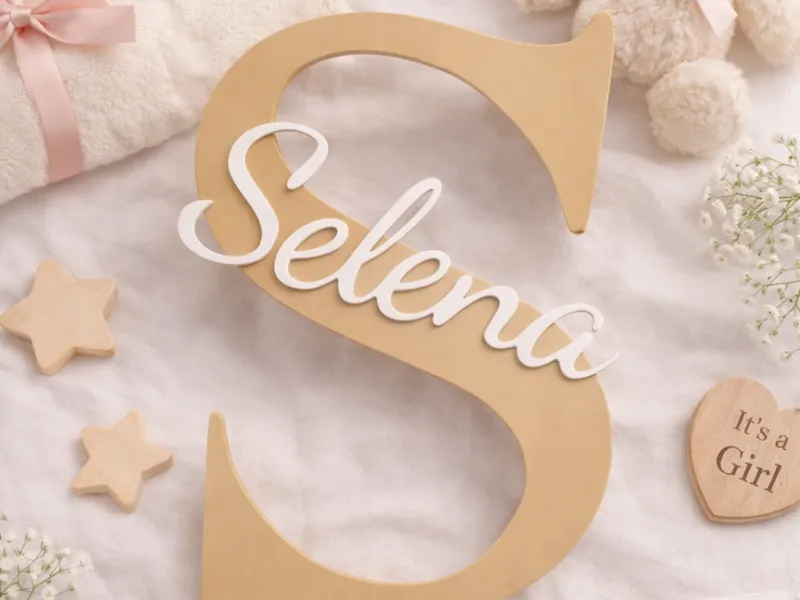 Selena_ Namenschild