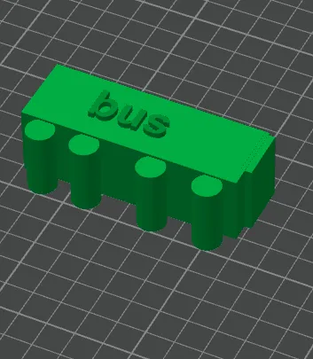 miniature bus - Free 3D Print Model - MakerWorld