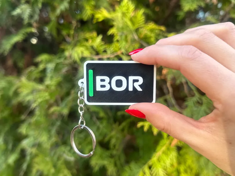 F1 Driver keychain