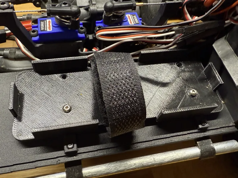 TRX4 Cherokee half cab battery tray