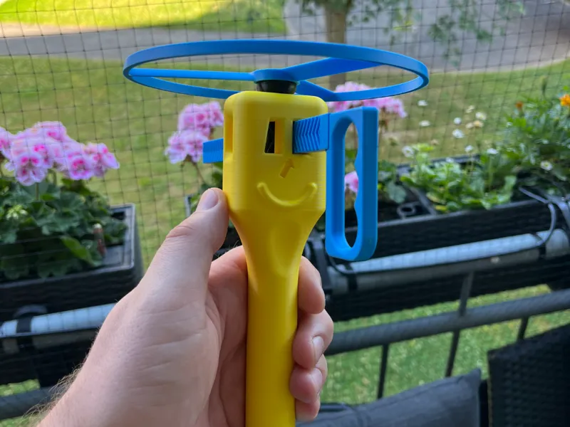 Propeller launcher mit Kreiselfunktion