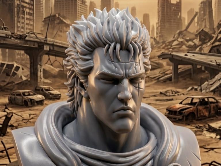 RAOH BUST from KENSHIRO
