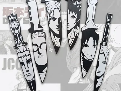 Sakamoto Days- Manga-cut design series