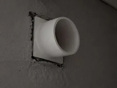 Square to Round Vent Adapter