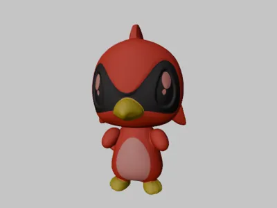 cool little cardinal