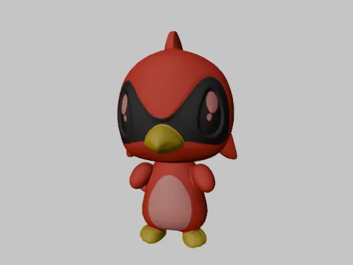 cool little cardinal