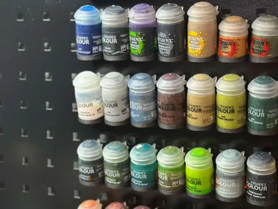 7 Citadel paint bottle holder for GUDE