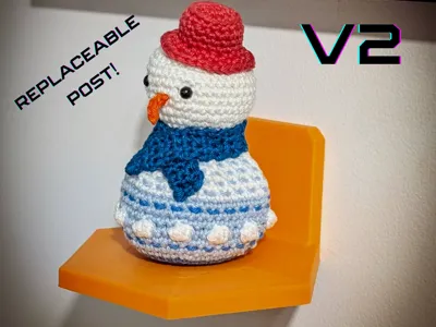 "Ami-Perch" – Display for Amigurumi [UPDATED V2]