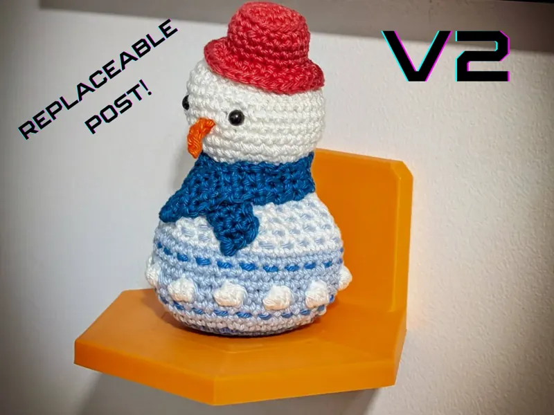 "Ami-Perch" – Display for Amigurumi [UPDATED V2]