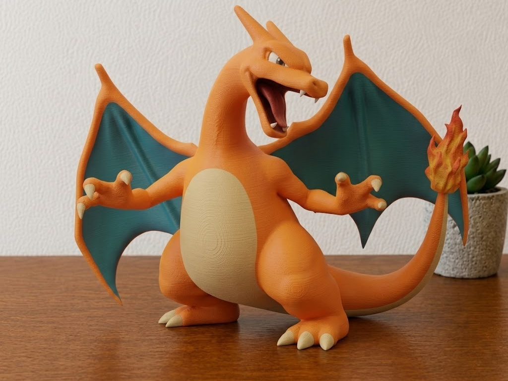 Miniatura 1 do modelo 3D Charizard Pokémon