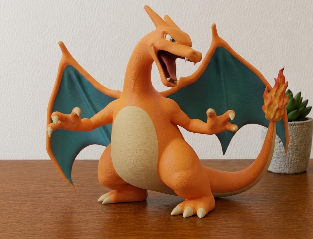 Miniatura 2 do modelo 3D Charizard Pokémon