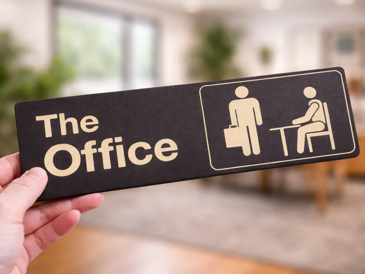 The Office Door Sign (TV Show)