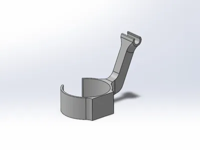 Slim aluminum can - cigarette adapter