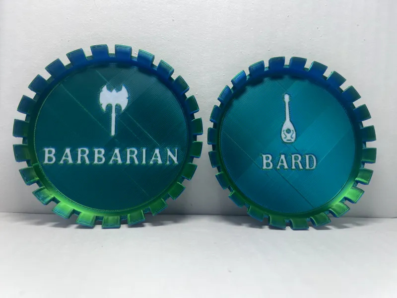 Fantasy RPG Coasters