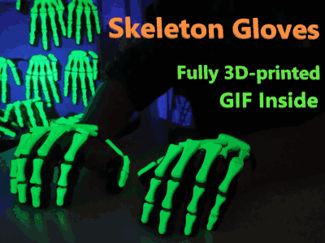 Skeleton Gloves