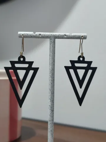 Pendientes: Aretes Vértice V-Style — vista de referencia 4